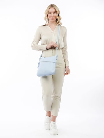 TAMARIS Schoudertas ' TAS Alessia ' in Blauw: voorkant