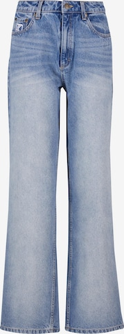 mėlyna Karl Kani Laisvas Džinsai: priekis