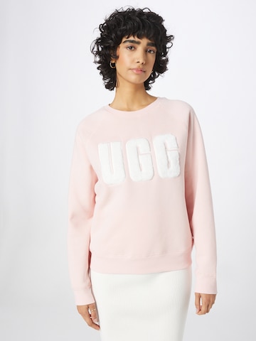 UGG Μπλούζα φούτερ 'MADELINE' σε ροζ: μπροστά