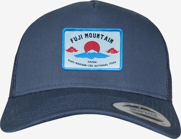 F4NT4STIC Cap 'Fuji Mountain' in Blue: front