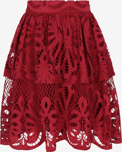 Sijonas iš faina, spalva – tamsiai raudona, Prekių apžvalga