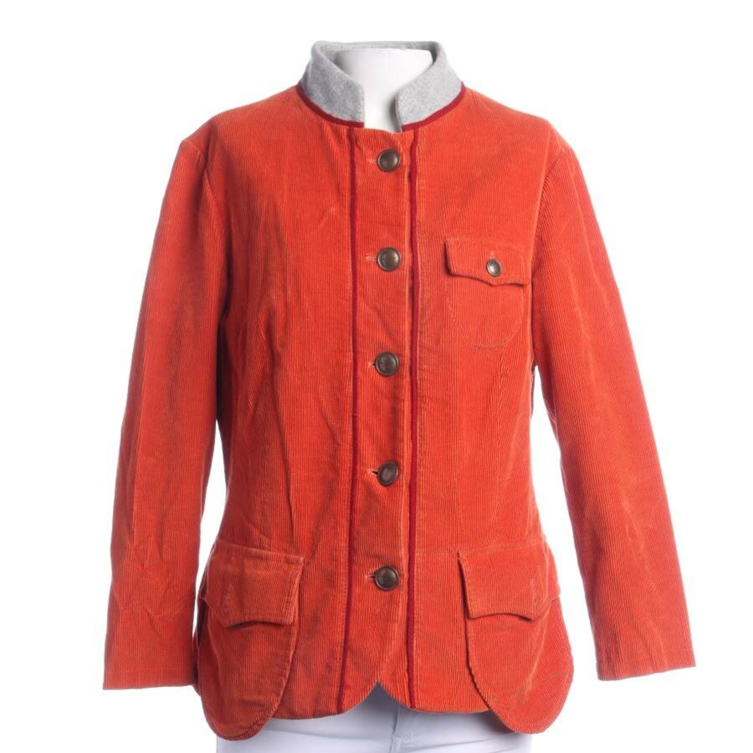 Luis Trenker Übergangsjacke XXS in Orange: Vorderseite