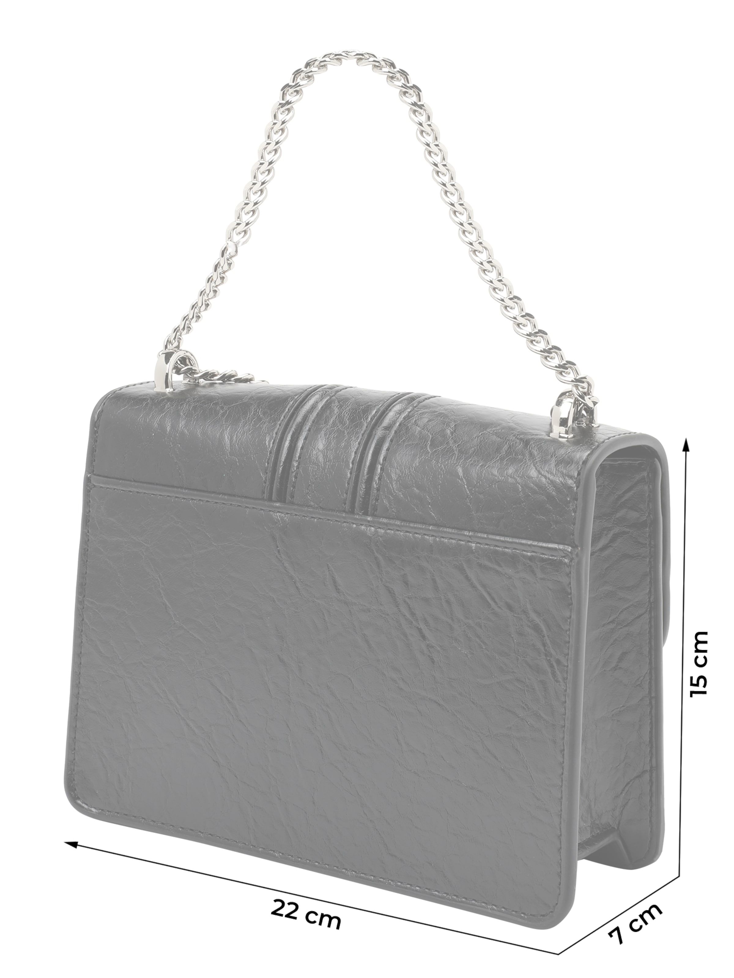 Seidenfelt Umhängetasche 'ROROS' in Schwarz