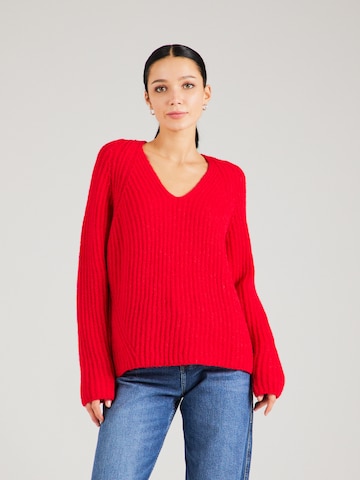 DRYKORN Pullover 'LYNETTE' in Rot: predná strana