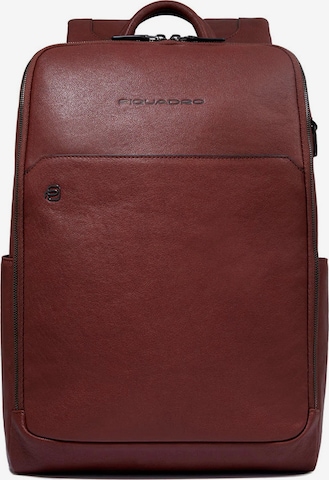 Piquadro Rucksack in Braun: Vorderseite