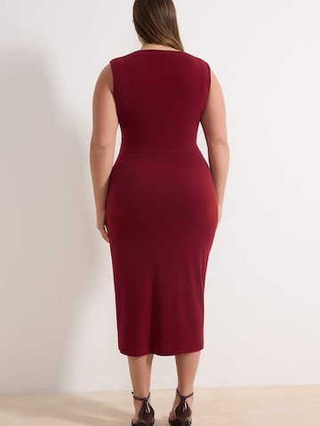 Trendyol Curve Sukienka w kolorze czerwony