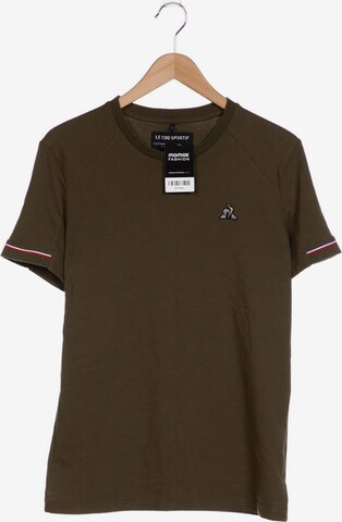 LE COQ SPORTIF Shirt in L in Green: front