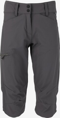 Whistler Regular Outdoor Pants in Grey: front