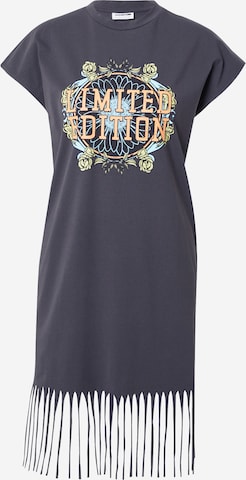 Noisy may Klänning 'NMFEVER' i grå: framsida