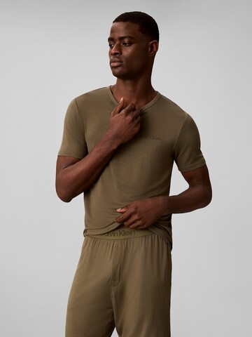 Pyjama court Calvin Klein en vert