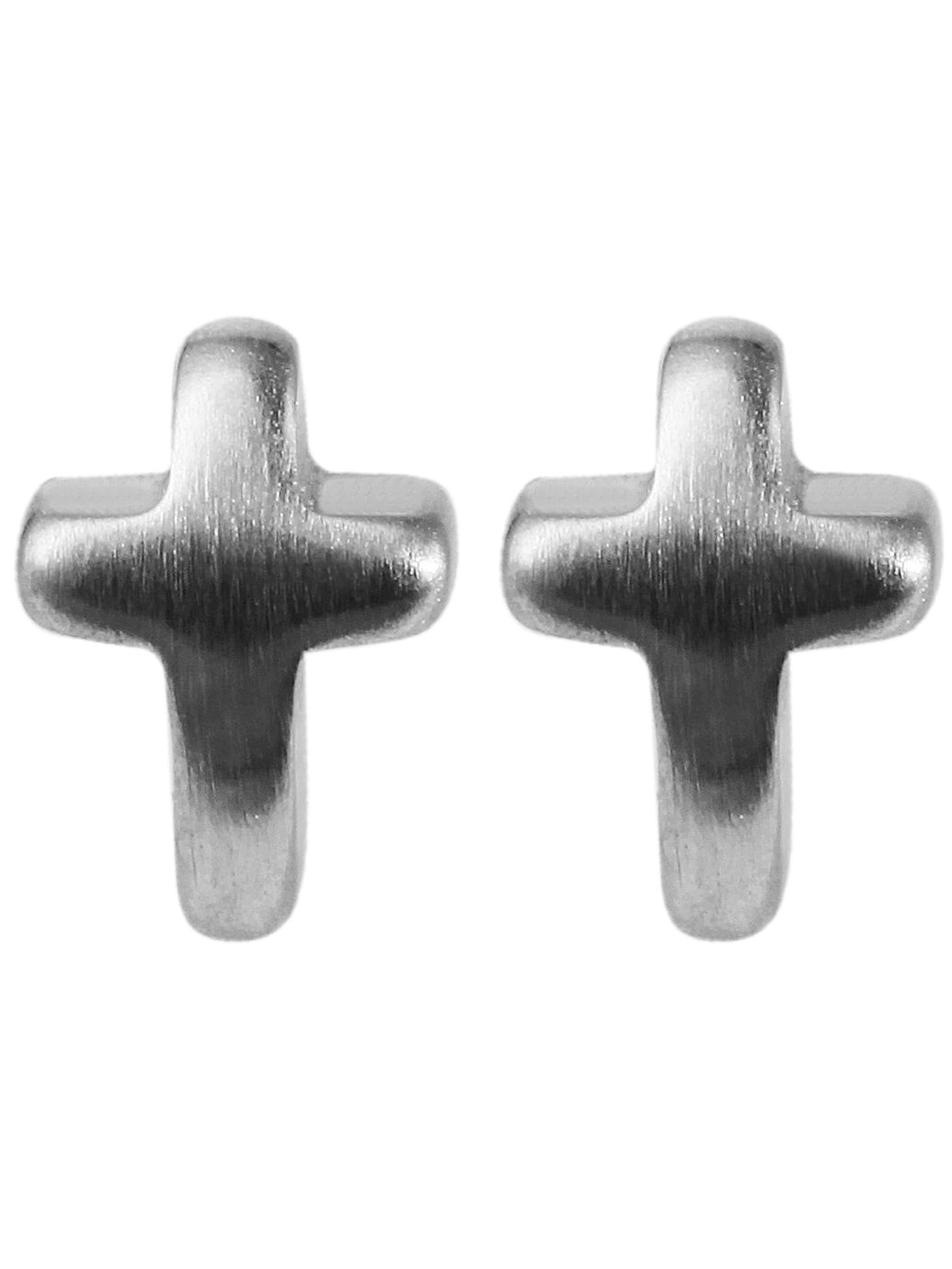 Akzent Schmuckset 'Edelstahl silber'‌‌‌‌‌‌‌‌‌‌ in Silber