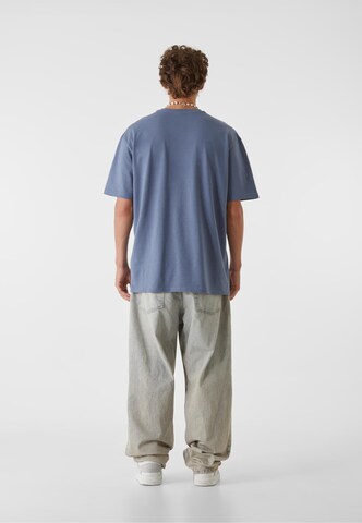Lost Youth T-Shirt 'Blossom Fusion' in Blau