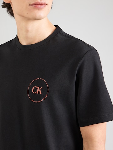 Calvin Klein Jeans Póló - fekete