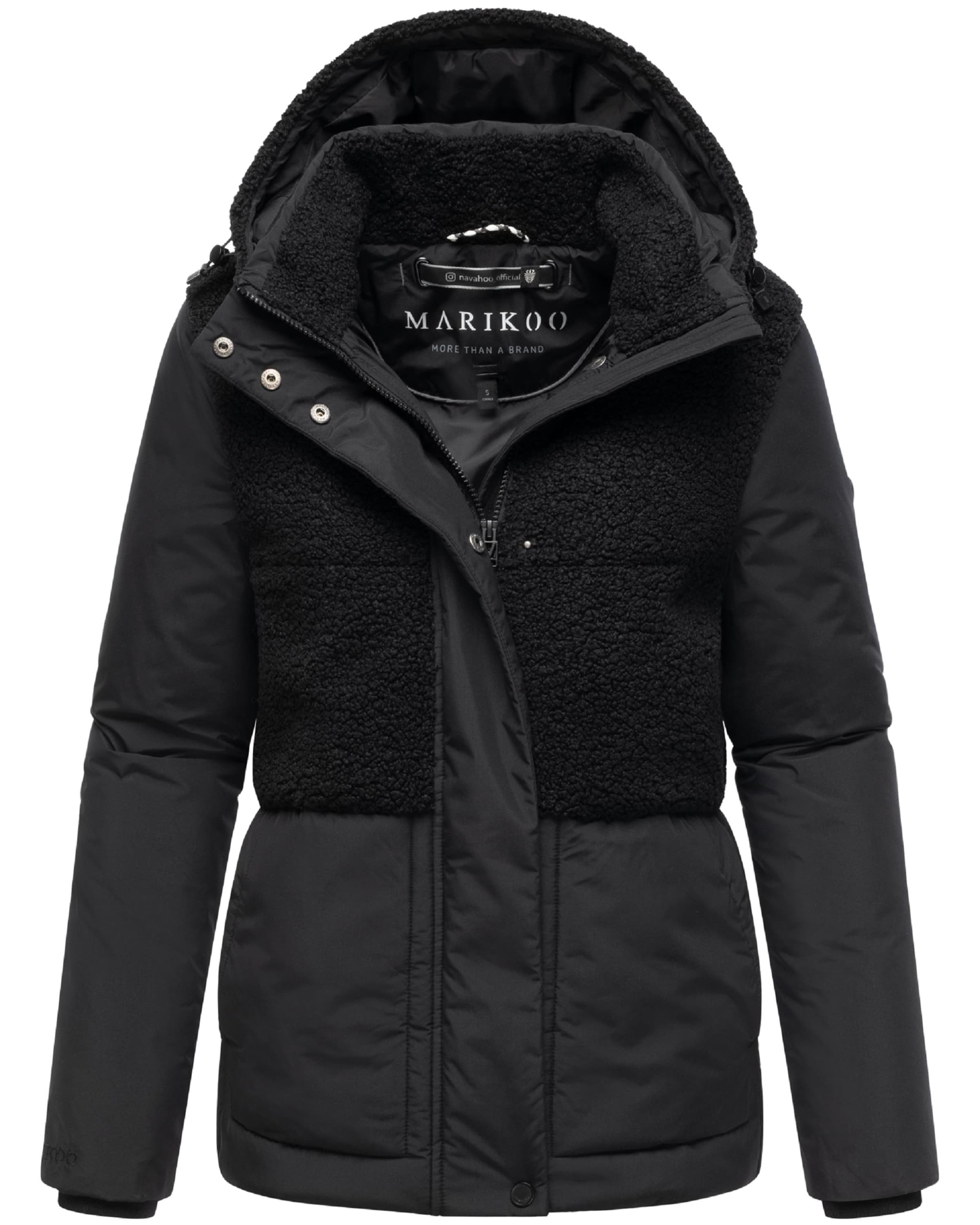 MARIKOO Χειμερινό μπουφάν 'Sheeta 16' σε μαύρο