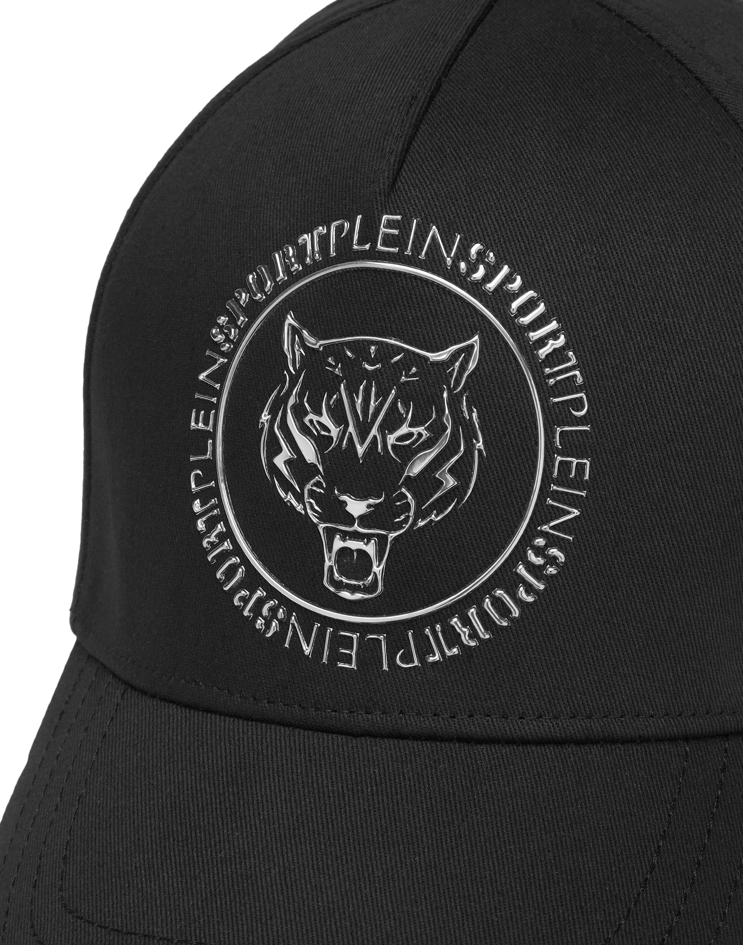 Plein Sport - Gorra 'Tiger' en negro