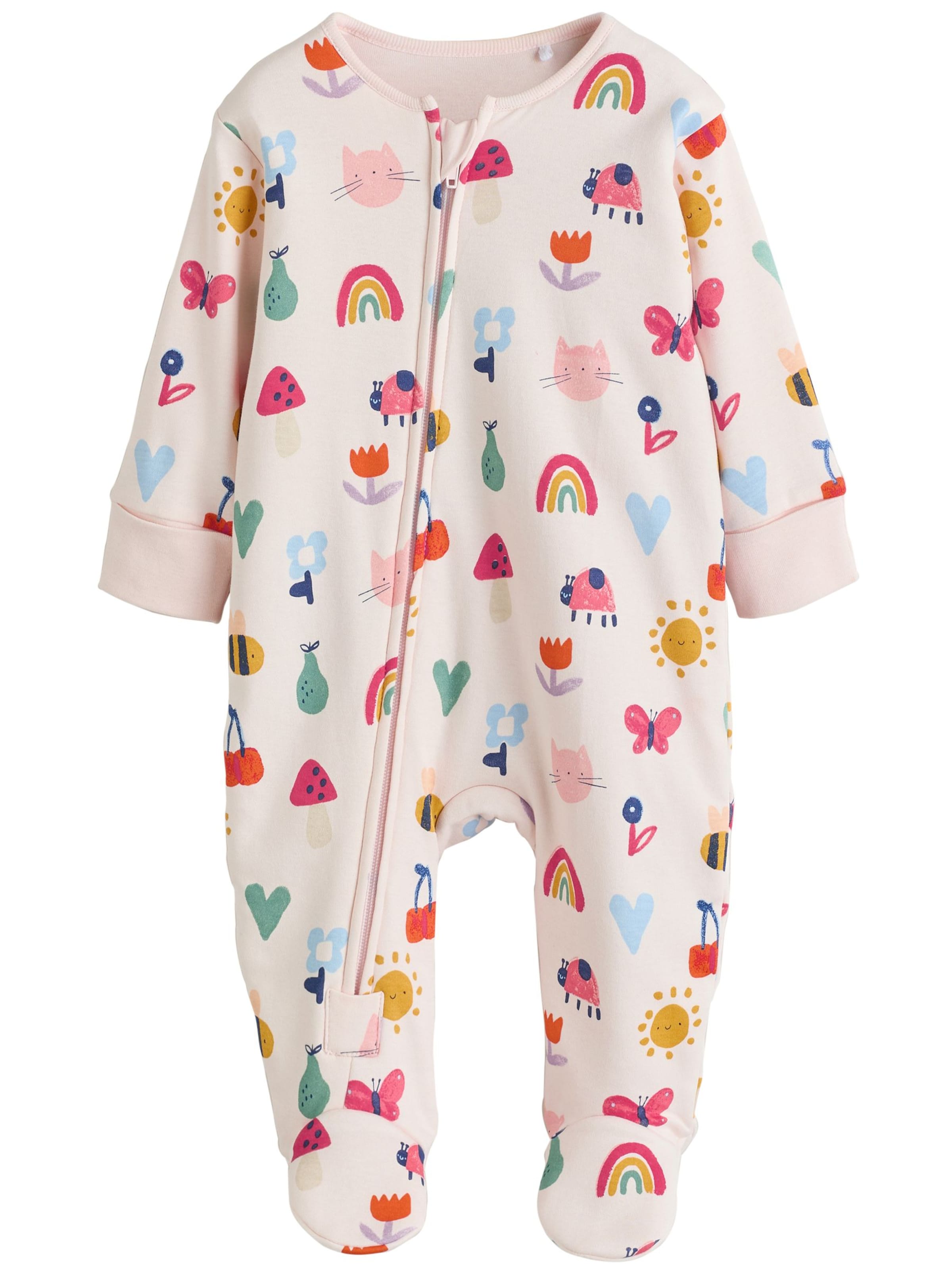 Next Комплект пижама в розово: отпред