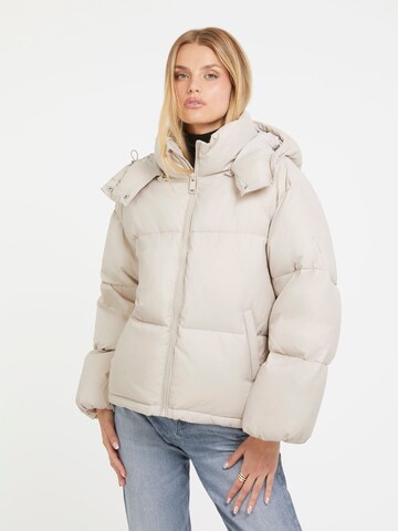 GUESS Winterjacke in Beige: predná strana