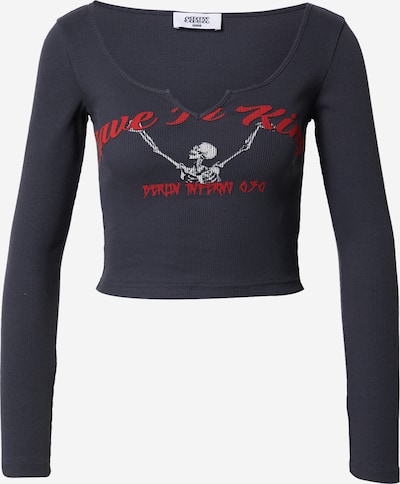 SHYX Paita 'Jocelyn' värissä antrasiitti / punainen / valkoinen, Tuotenäkymä