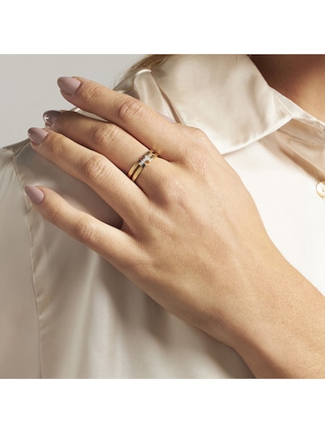 CHRIST Ring in Gelb: Vorderseite
