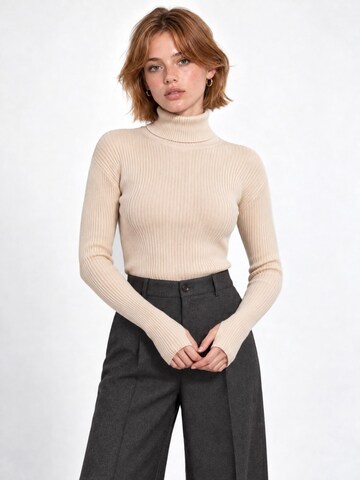 RYVAN Svetr 'Pullover' – béžová