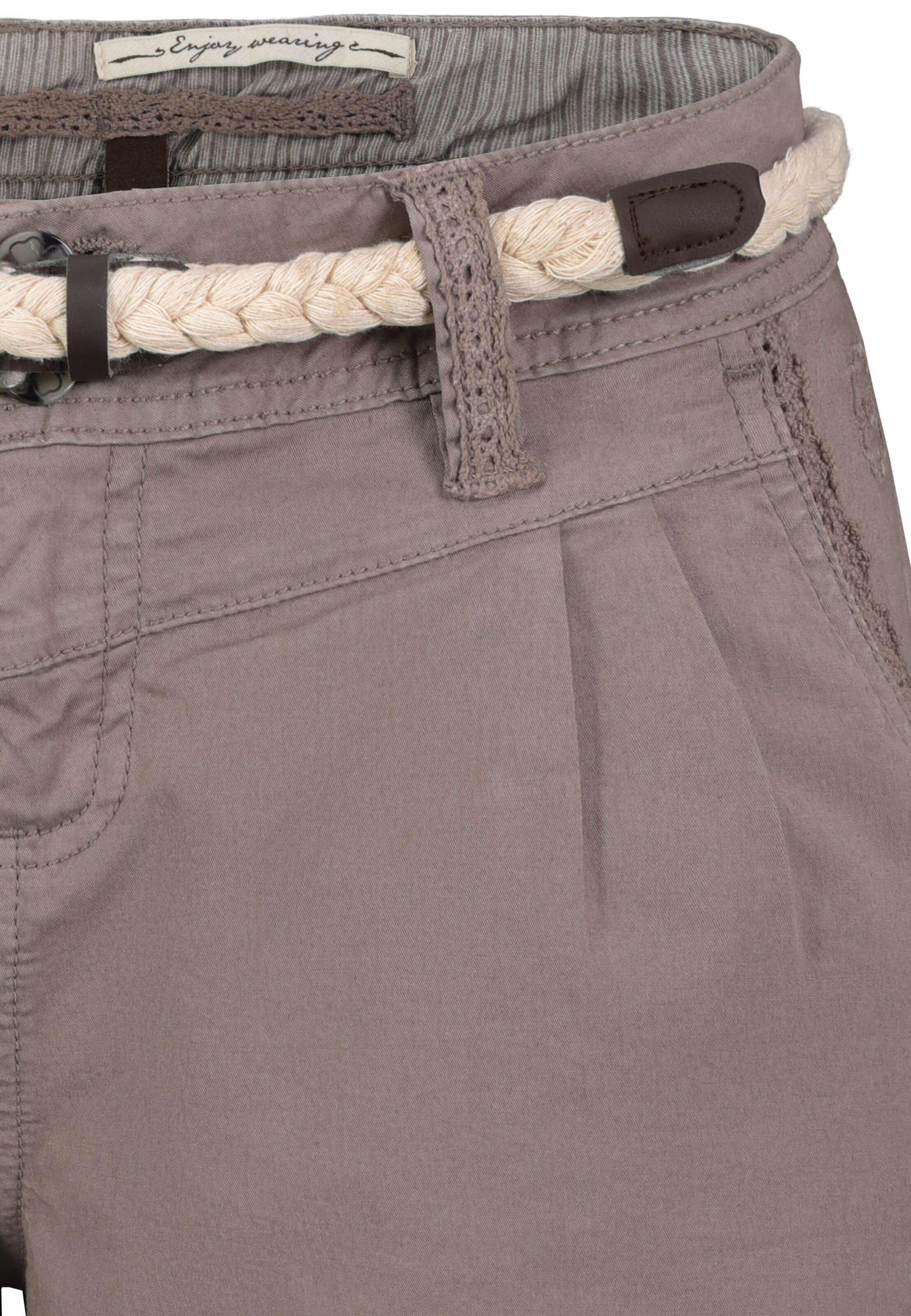 Eight2Nine Regular Broek in Bruin