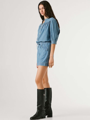 Pepe Jeans Loosefit Broek in Blauw
