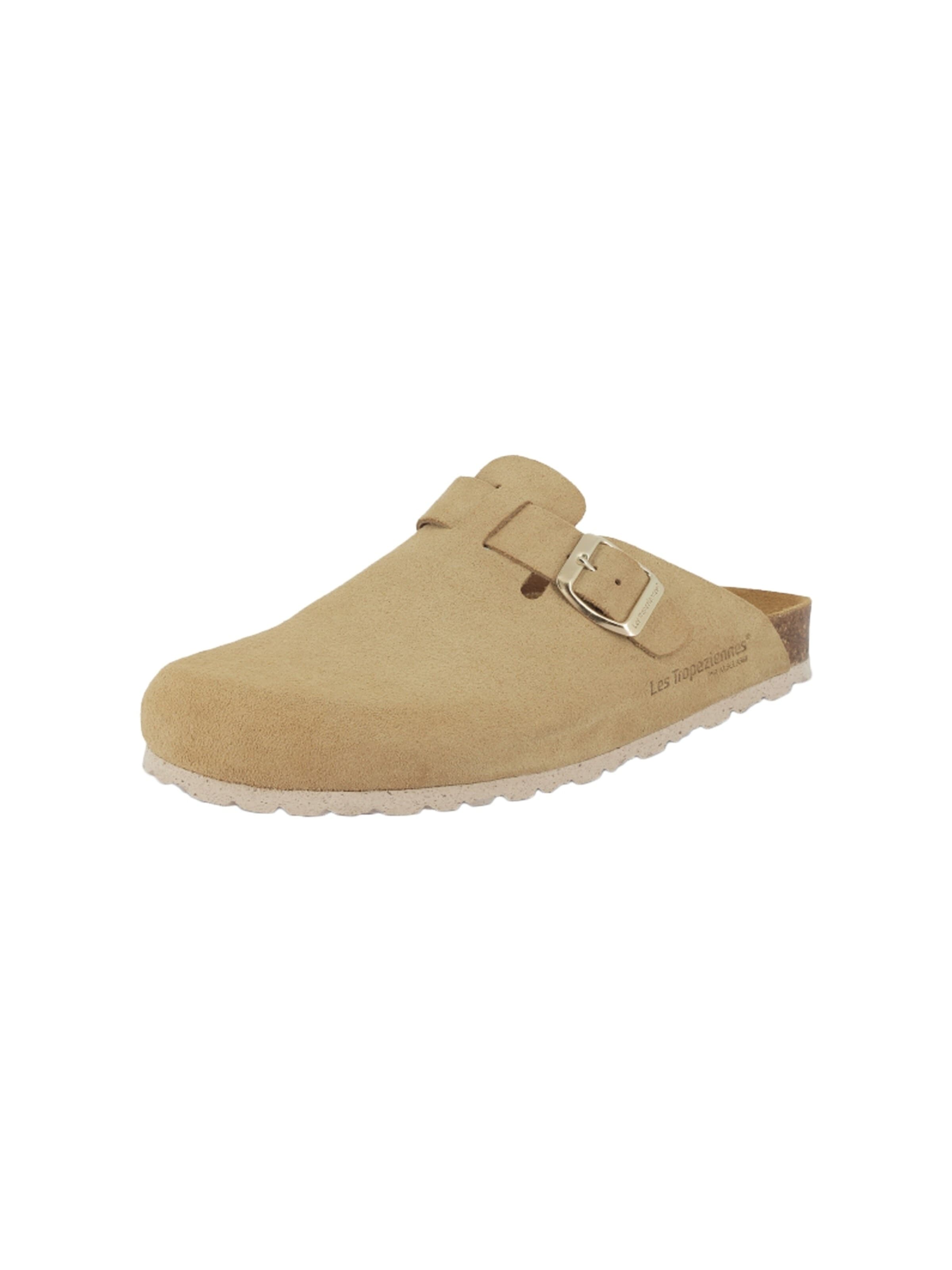Les Tropéziennes Mules 'Leder-Pantoletten „Les Zabot“' in 36 in Camel, Item view