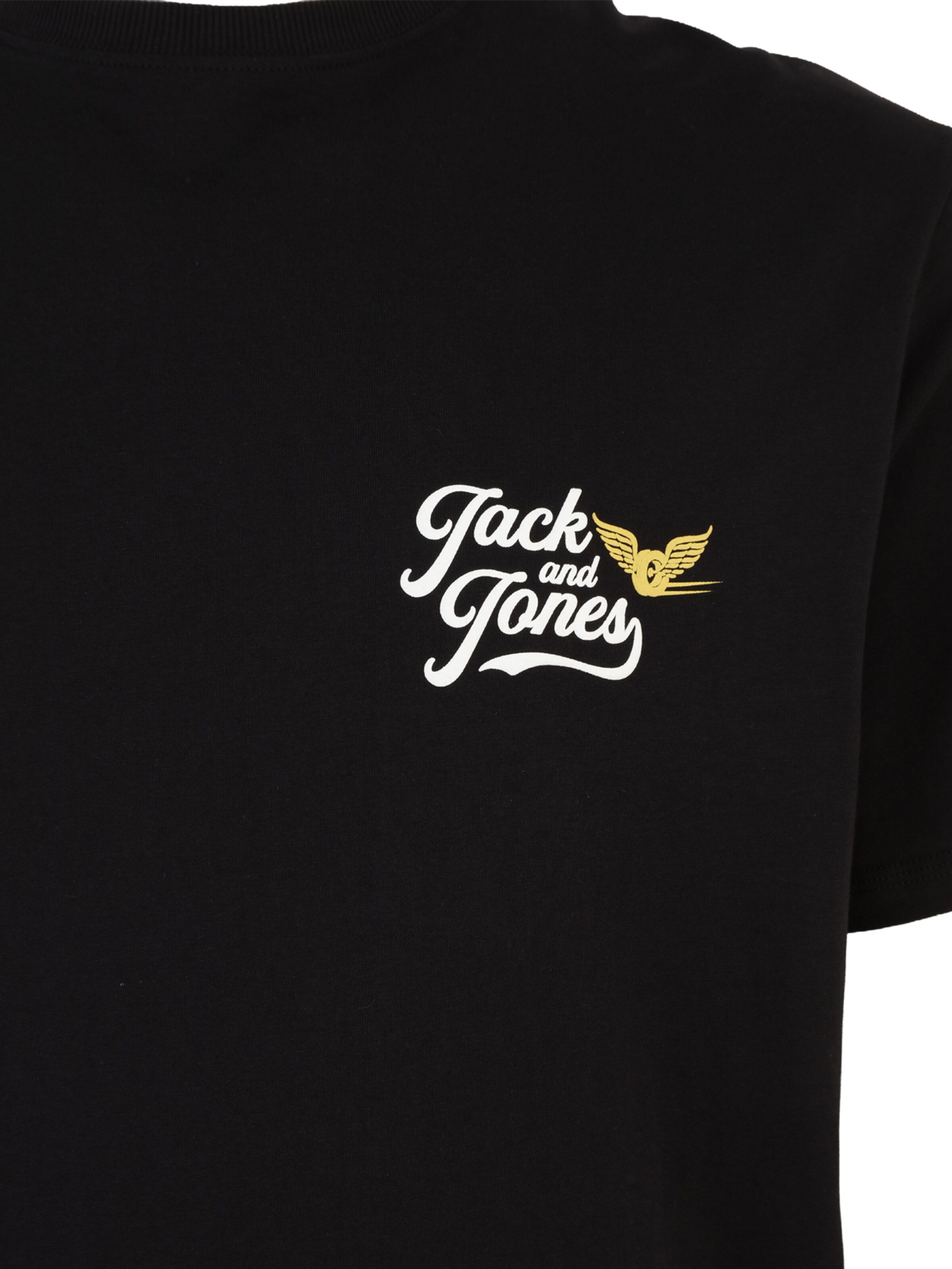 Jack & Jones Plus Футболка 'JJLEGEND' в Черный