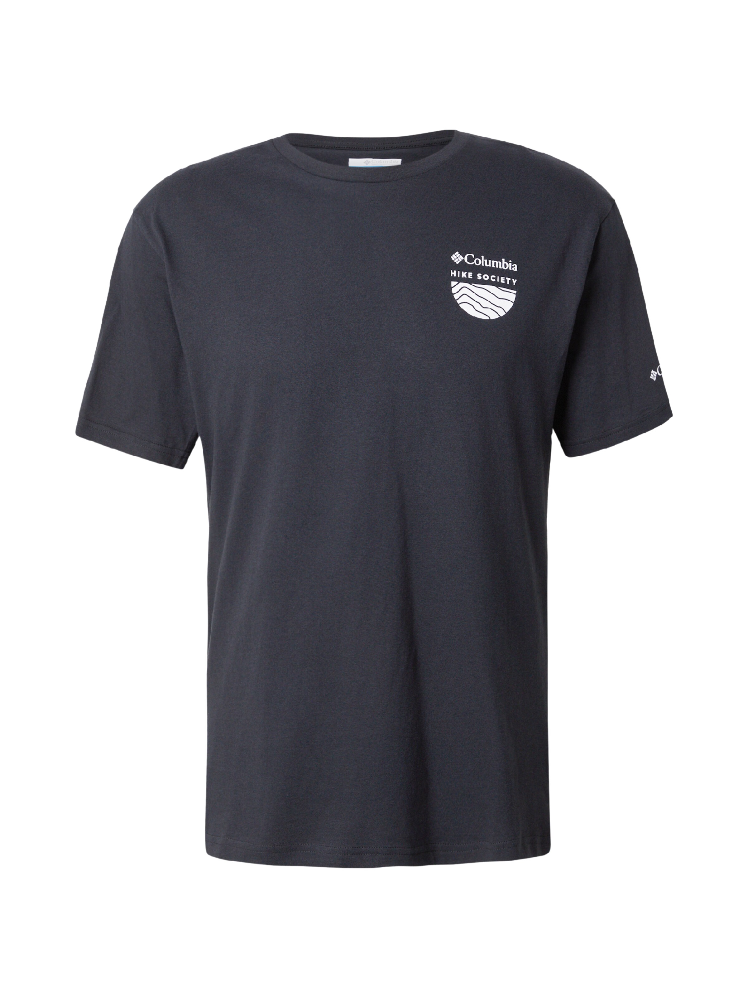 COLUMBIA Funkční tričko 'Hike Society™' – černá: přední strana