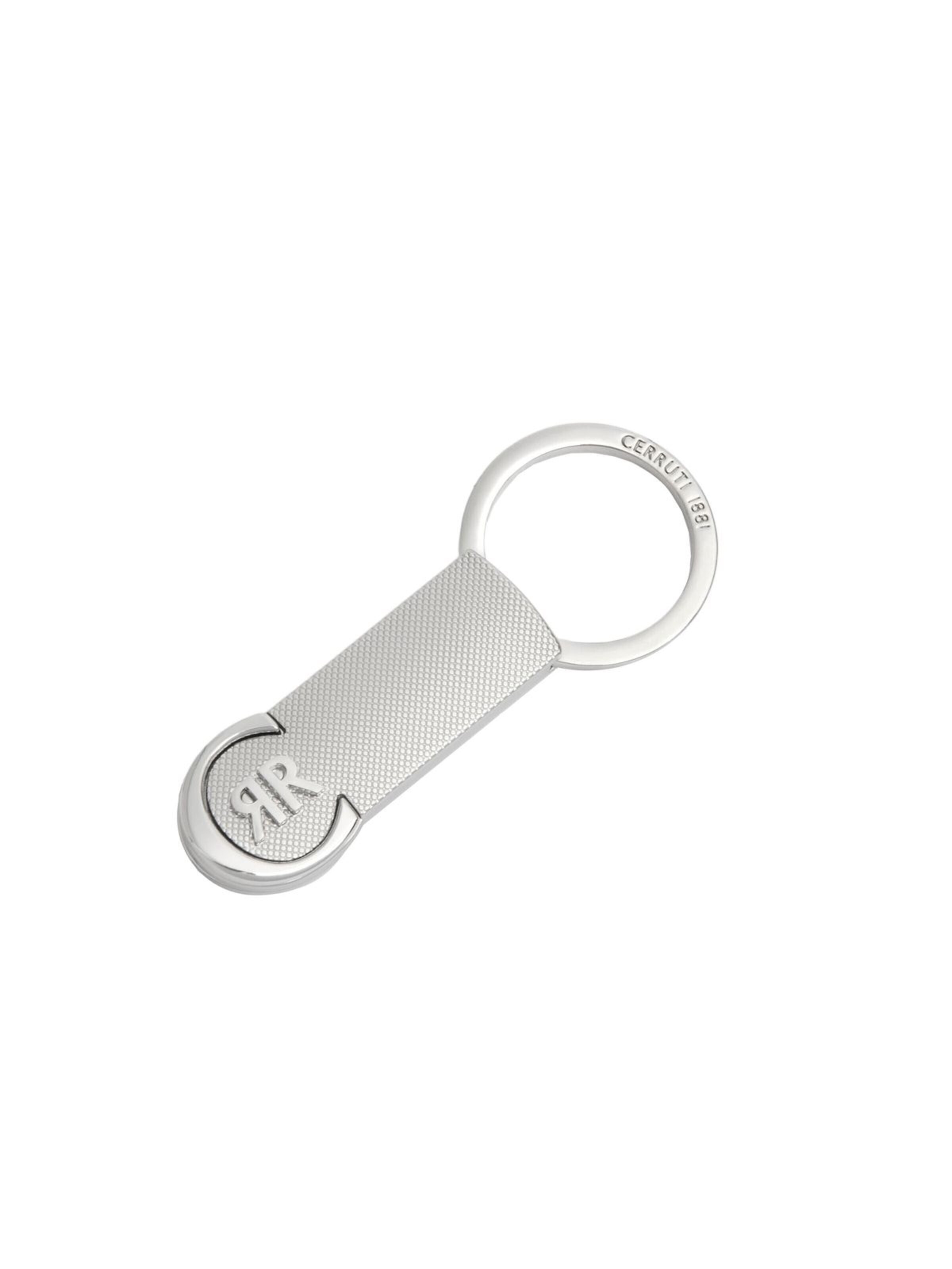 CERRUTI 1881 Key ring in Silver: front
