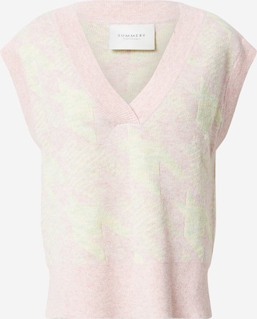 Pull-over 'Dora' Summery Copenhagen en rose : devant