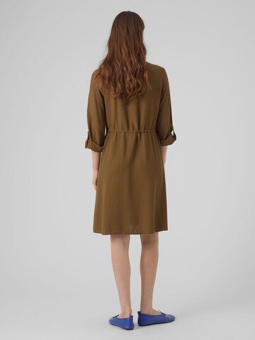 VERO MODA Shirt Dress in Green