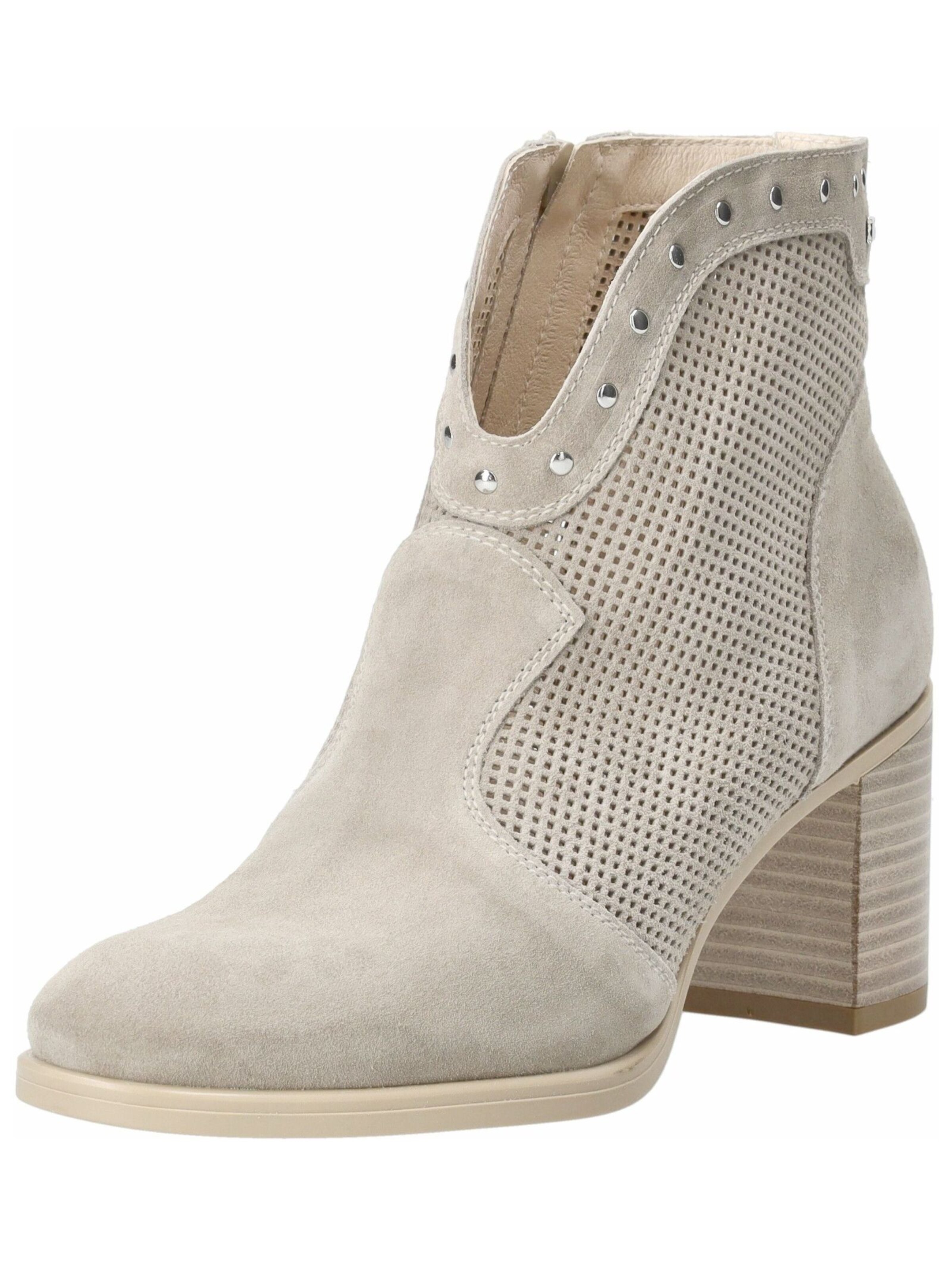 Nero Giardini Enkellaarsjes in Grijs: voorkant