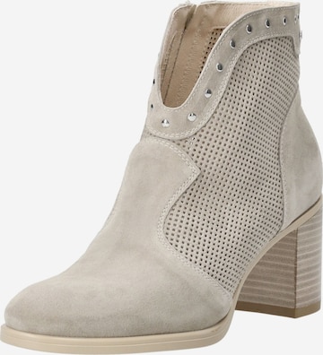 Bottines Nero Giardini en gris : devant