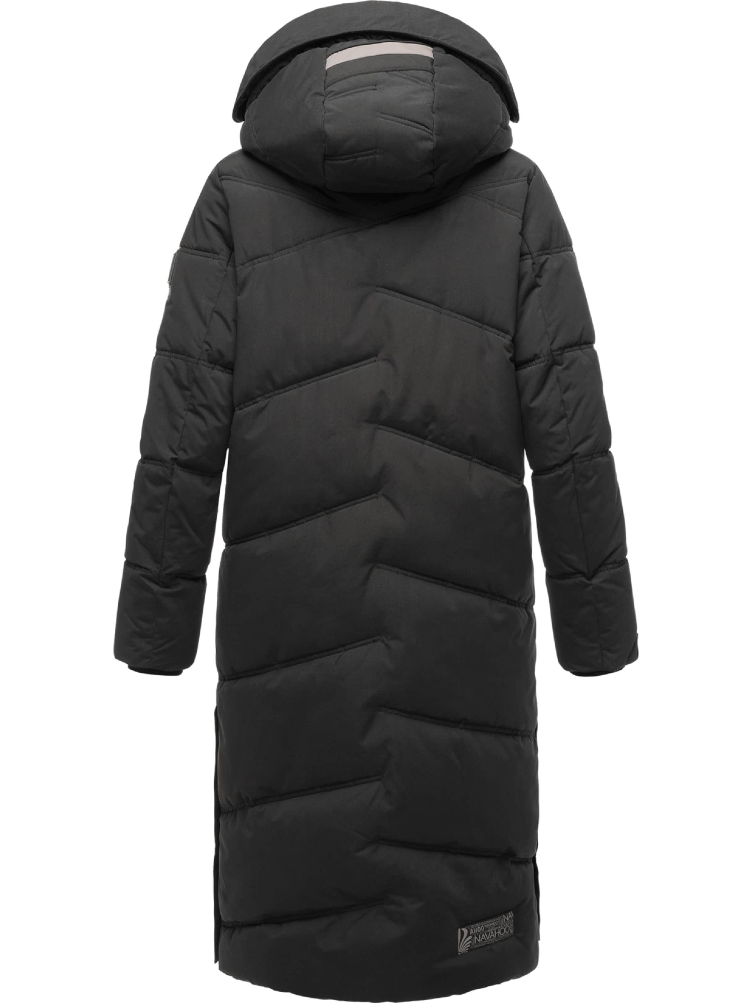 Manteau d’hiver 'Kuschelmausi' NAVAHOO en noir