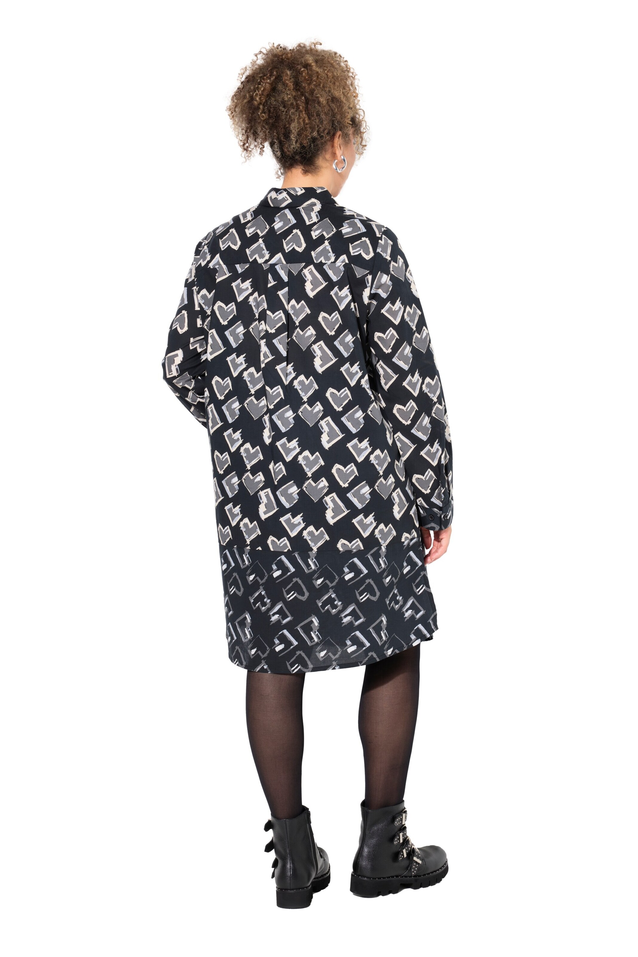 Ulla Popken Bluse in Schwarz