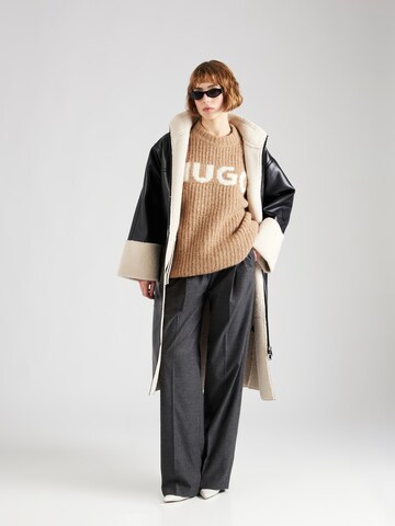 Pull-over oversize HUGO en marron