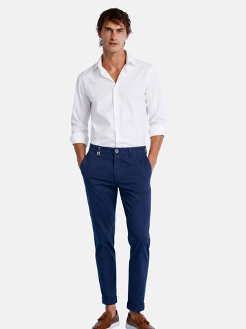 Barbati Slim fit Trousers in Blue