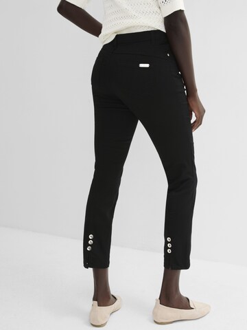 bonprix Slimfit Broek in Zwart