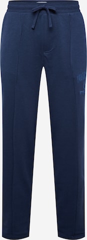 Tommy Jeans Regular Pants 'Collegiate Baxte' in Blue: front