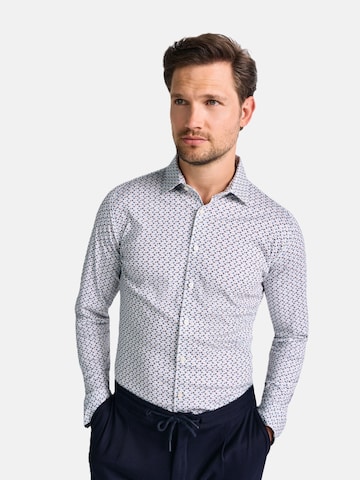 Coupe regular Chemise DESOTO en beige : devant