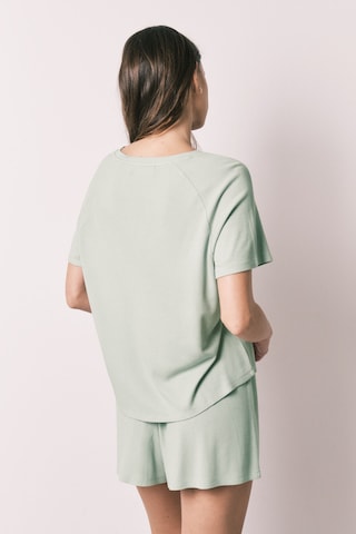 Women' Secret Korte pyjama in Groen