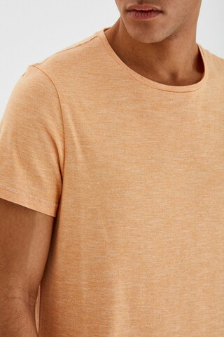 BLEND Shirt 'MUDDY' in Oranje