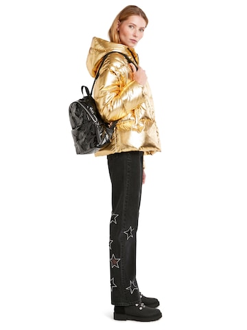 Desigual Winterjas in Goud