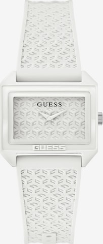 GUESS Analoog horloge 'Mod Pop' in Wit: voorkant