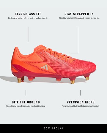 ADIDAS PERFORMANCE Soccer shoe 'Adizero RS15' in Red