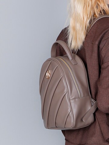 CAFè NOIR Rugzak in Beige: voorkant
