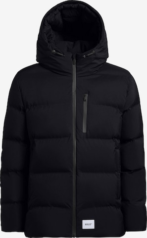 khujo Winterjas 'Silas4' in Blauw: voorkant