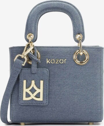 Kazar - Bolso de mano en azul: frente