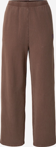 AMERICAN VINTAGE Hose 'PLIZZY' in Braun: Vorderseite